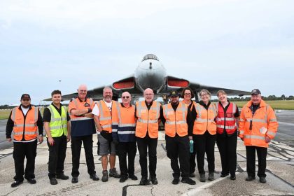 AVRO VULCAN XH558 Vulcat to the sky Trust