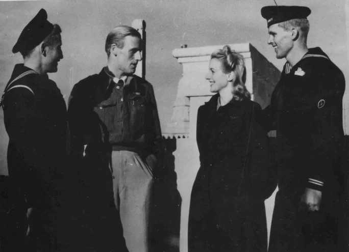 Adrian Warburton and Christina Radcliffe