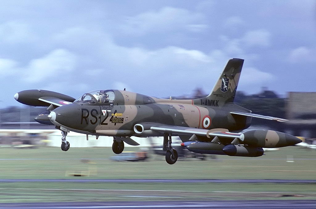 Rare Macchi MB-326K Listed For Sale by Boschung Global 12 Aermacchi MB 326K Italy Air Force AN1173236 1