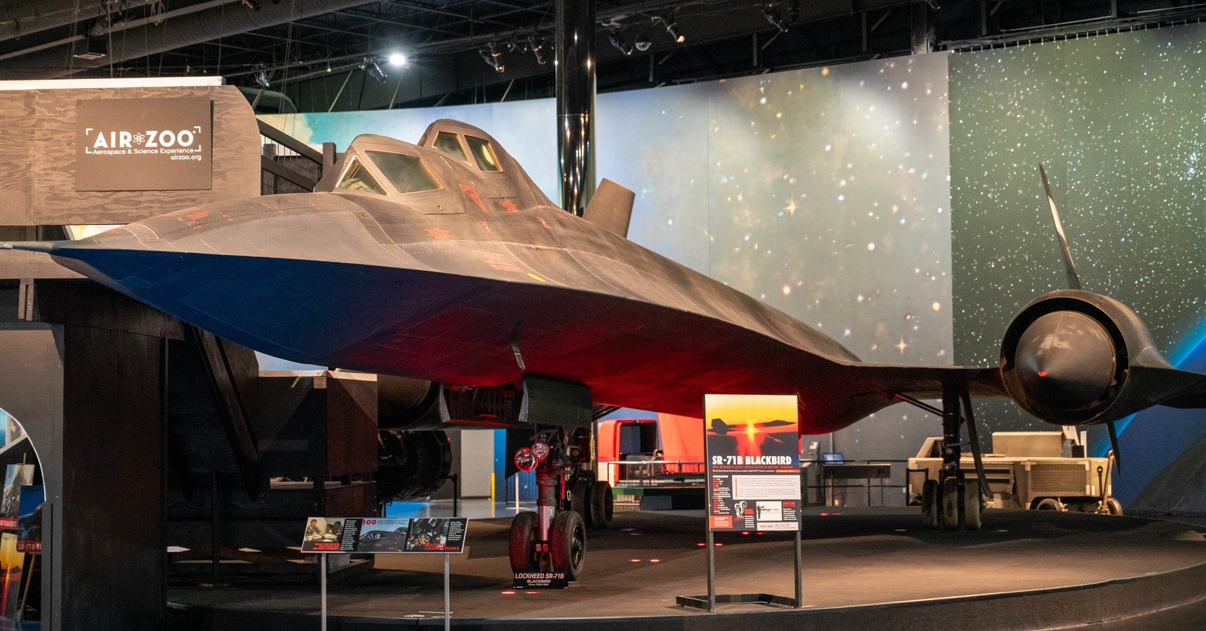 Air Zoo Lockheed SR 71B Blackbird