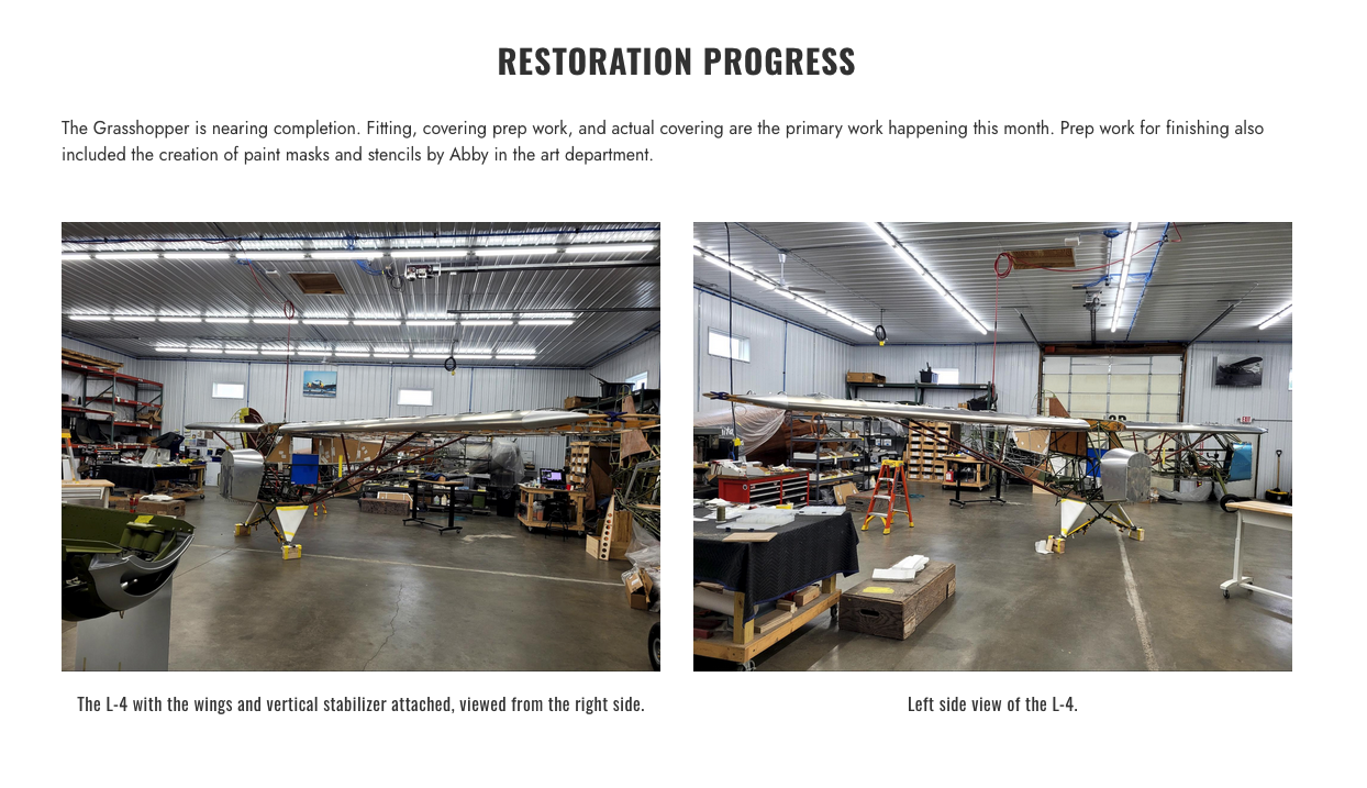 AirCorps Aviations Piper L 4H Grasshopper – Winter 2025 Update