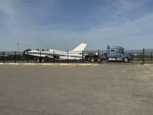 Airworks Donates Historic North American F 100F Super Sabre to Fort Worth Aviation Museum 4497