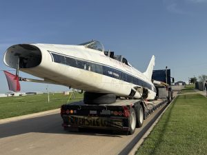 Airworks Donates Historic North American F 100F Super Sabre to Fort Worth Aviation Museum 4498