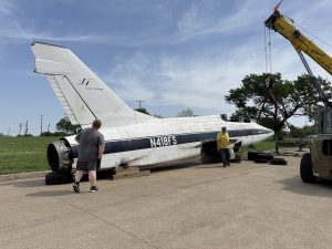 Airworks Donates Historic North American F 100F Super Sabre to Fort Worth Aviation Museum 4500