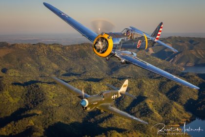 Ala Doble P 40N 5 Warhawk Suzy P 36C Hawk