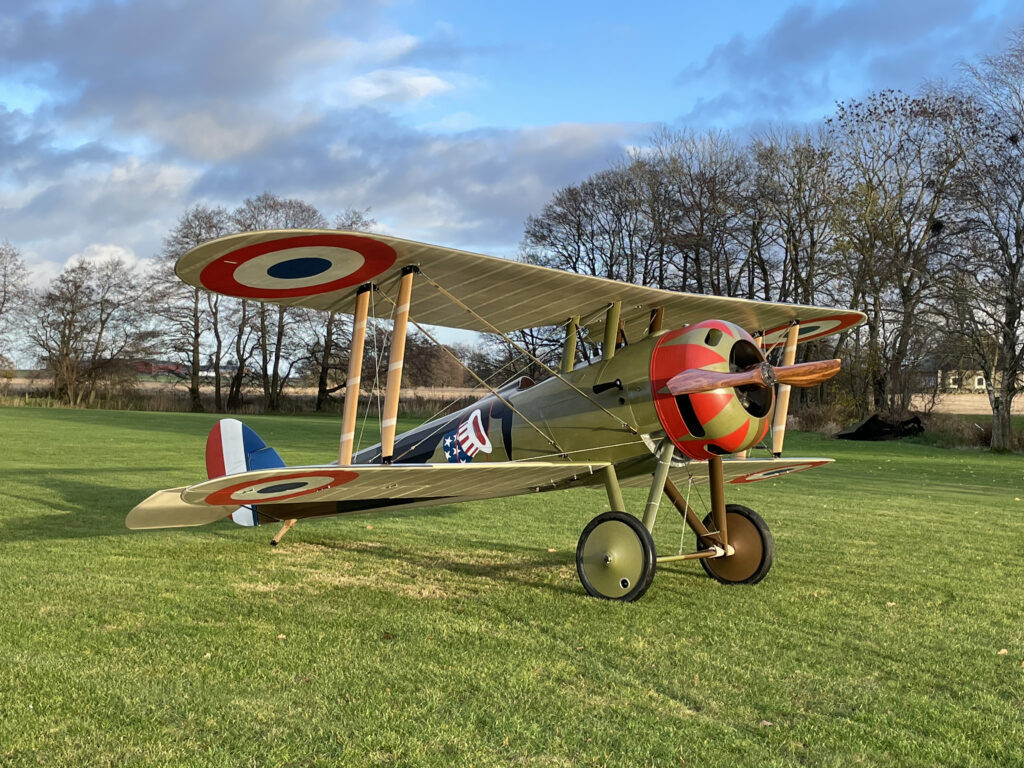 Roden Nieuport 28C1 French WWI Aircraft Plastic Model Kit - 1/32 Scale, Unassembled & Unpainted - View #2