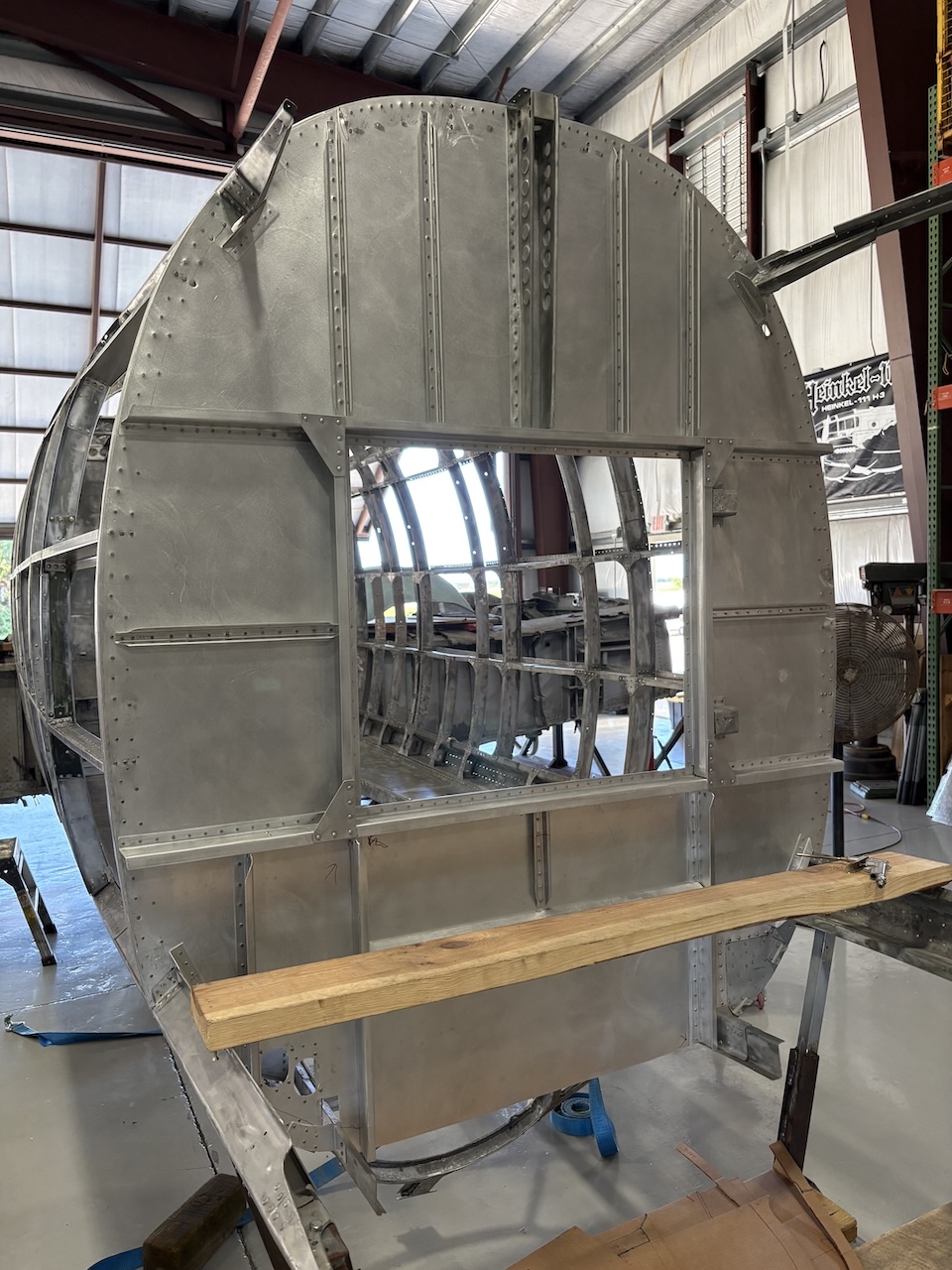 American Heritage Museum’s Heinkel He 111H-3 Restoration Moves Forward at American Aero Services 12 American Heritage Museums Heinkel He 111H 3 Restoration