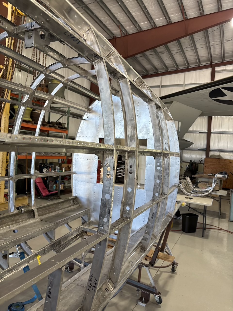 American Heritage Museum’s Heinkel He 111H-3 Restoration Moves Forward at American Aero Services 11 American Heritage Museums Heinkel He 111H 3 Restoration 8650