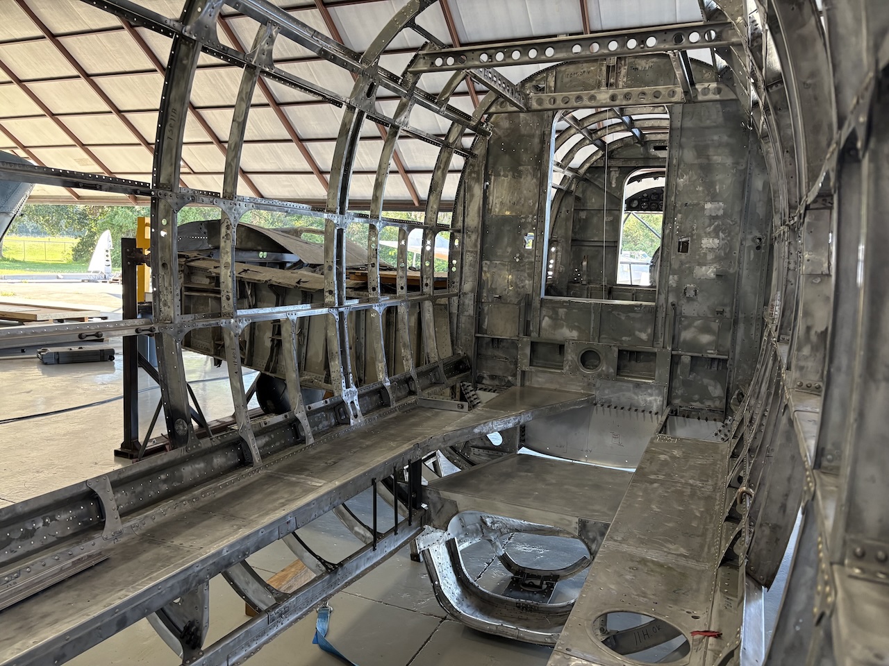 American Heritage Museum’s Heinkel He 111H-3 Restoration Moves Forward at American Aero Services 13 American Heritage Museums Heinkel He 111H 3 Restoration 8652 copy 2