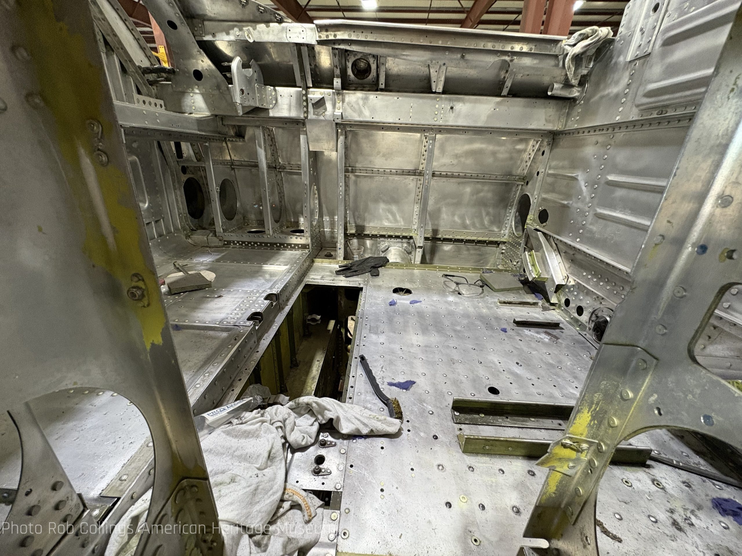 American Heritage Museum's Republic P-47D Thunderbolt Winter Restoration Update 16 American Heritage Museums P 47D Thunderbolt 8687 scaled