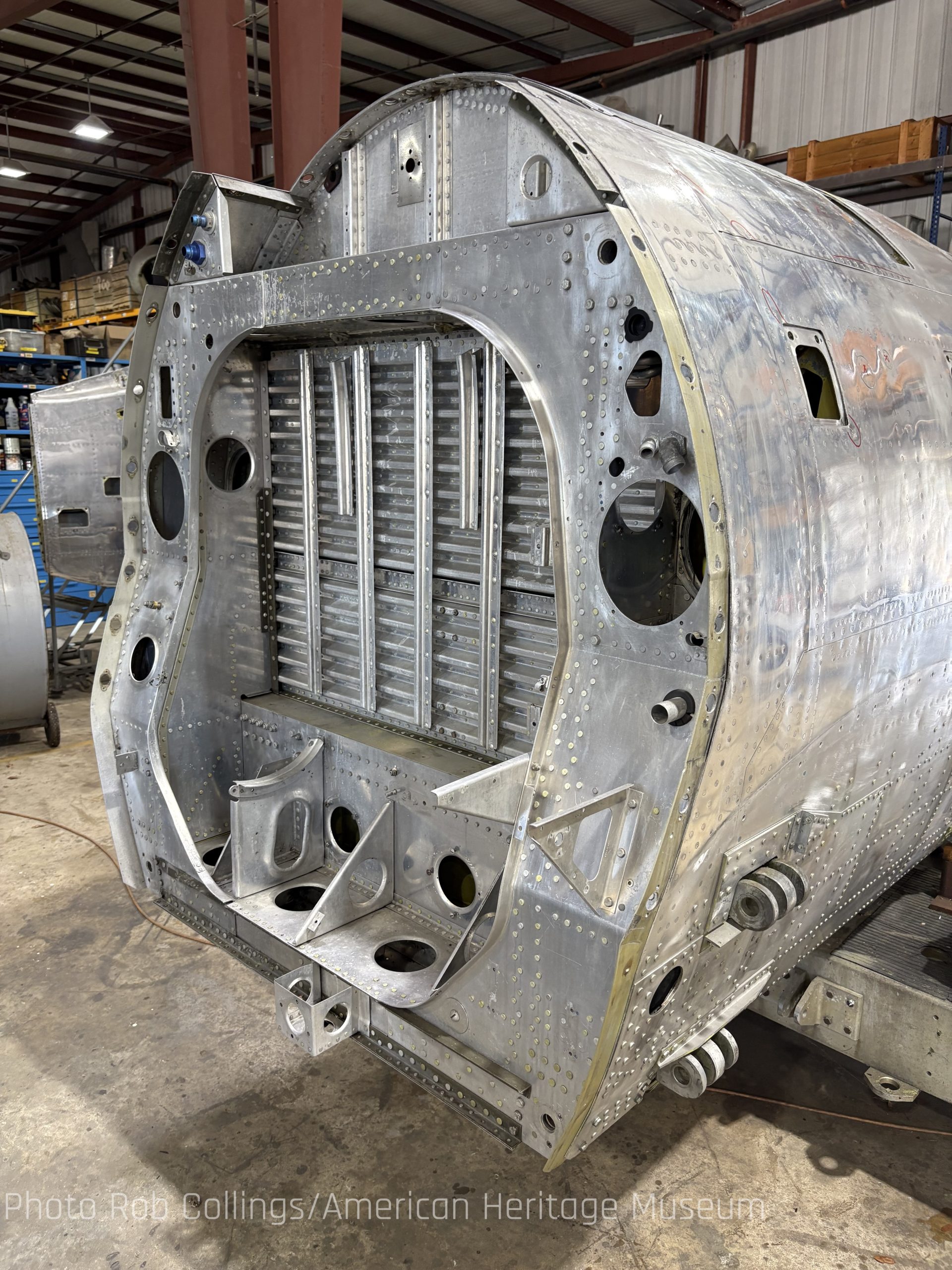 American Heritage Museum's Republic P-47D Thunderbolt Winter Restoration Update 13 American Heritage Museums P 47D Thunderbolt 8689 scaled