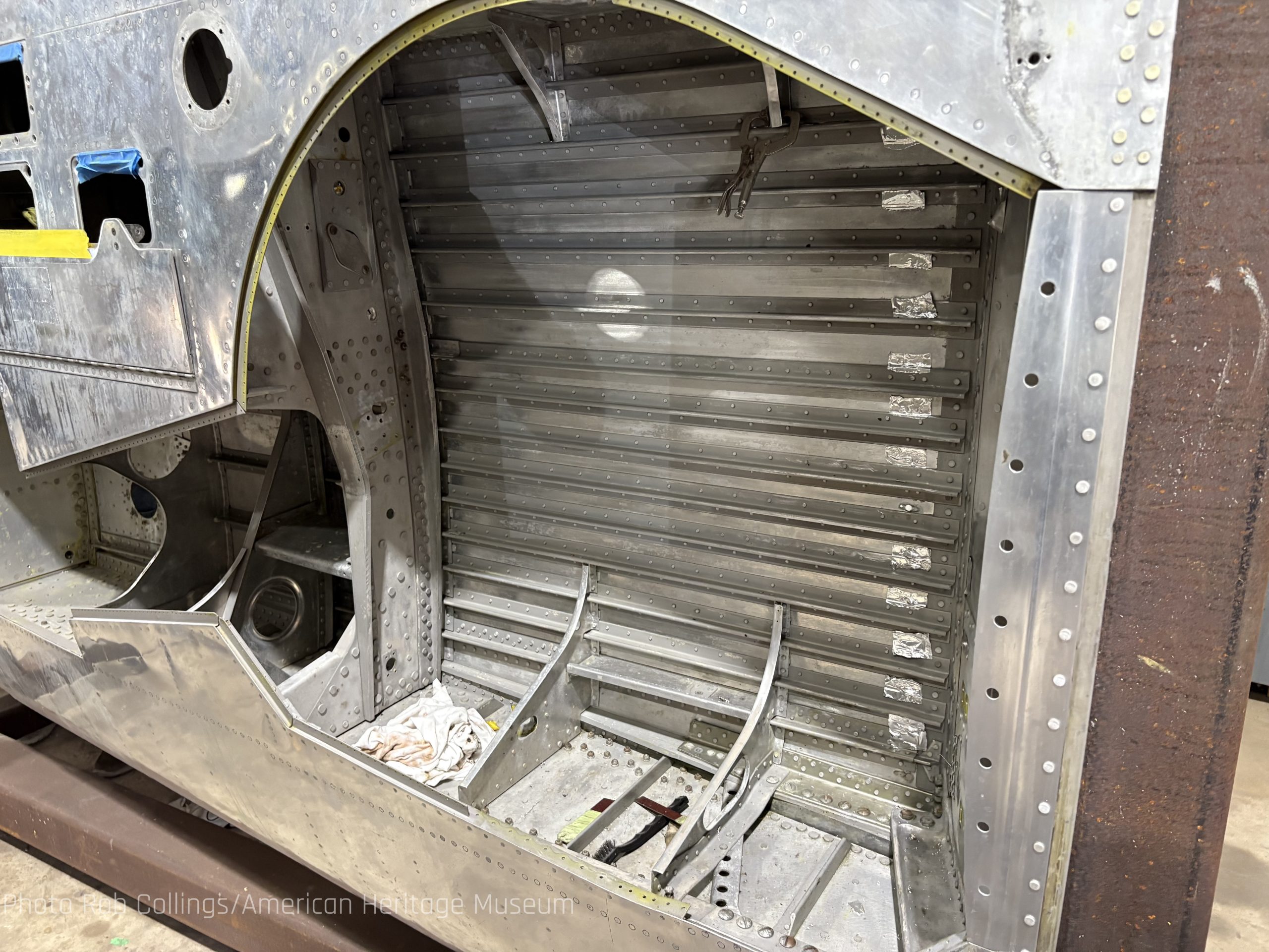 American Heritage Museum's Republic P-47D Thunderbolt Winter Restoration Update 15 American Heritage Museums P 47D Thunderbolt 8692 scaled