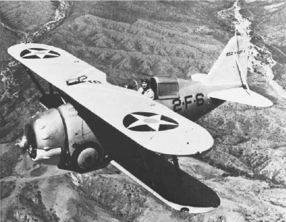 An F2F 1 of fighter squadron VF 2B aboard