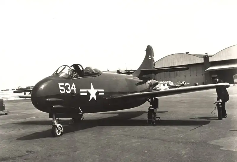 An F6U Pirate