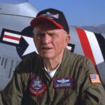 Apollo 8 Commander and warbird pilot Col. Frank Borman