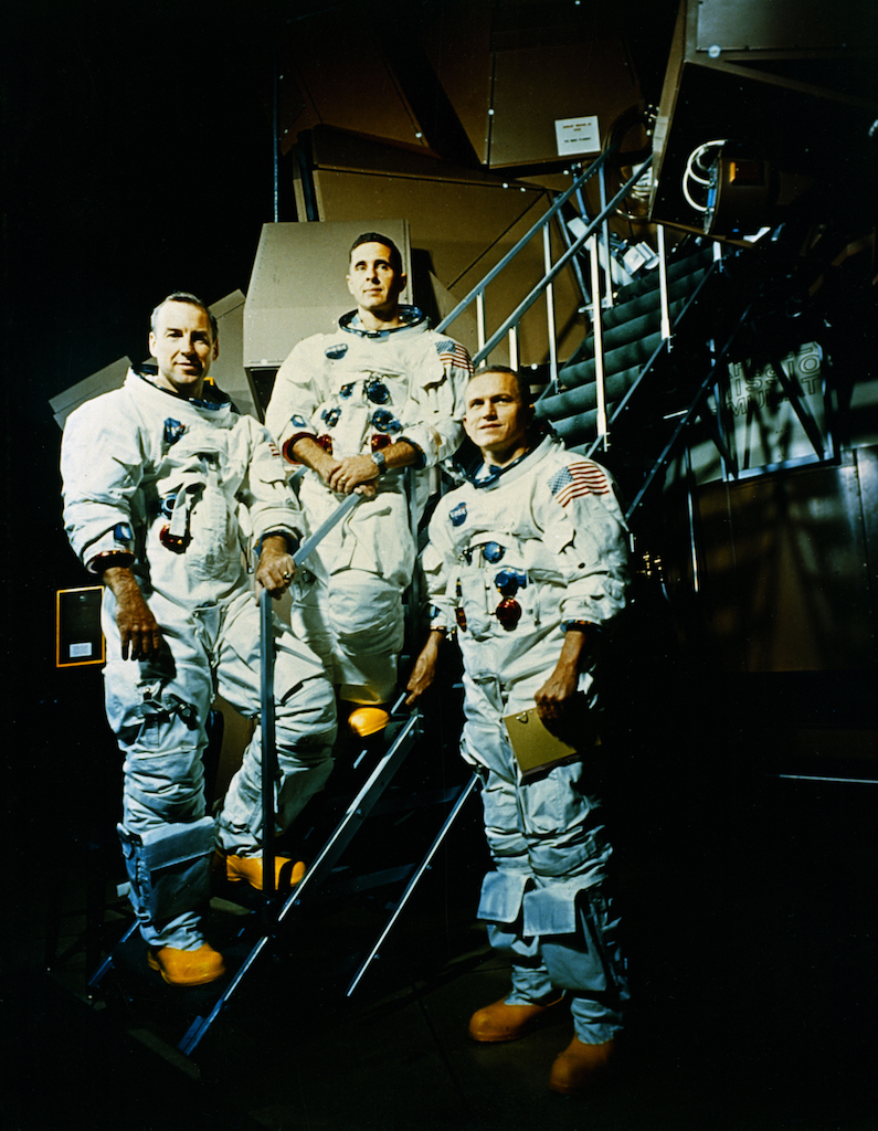 Left to right: Lovell, Anders, Borman