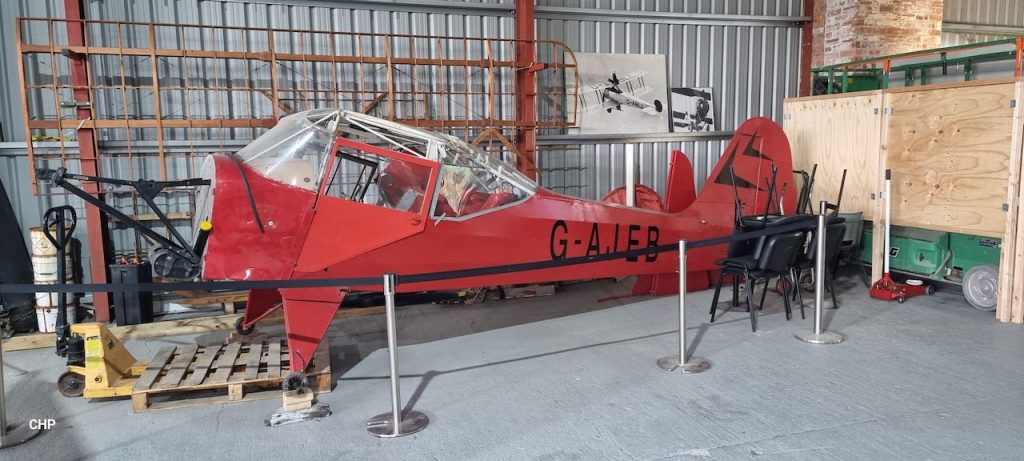 Discovering Hooton Park Hangars: Northwest England’s Living Aviation Heritage Museum 16 Auster J1N Alpha G AJEB under restoration