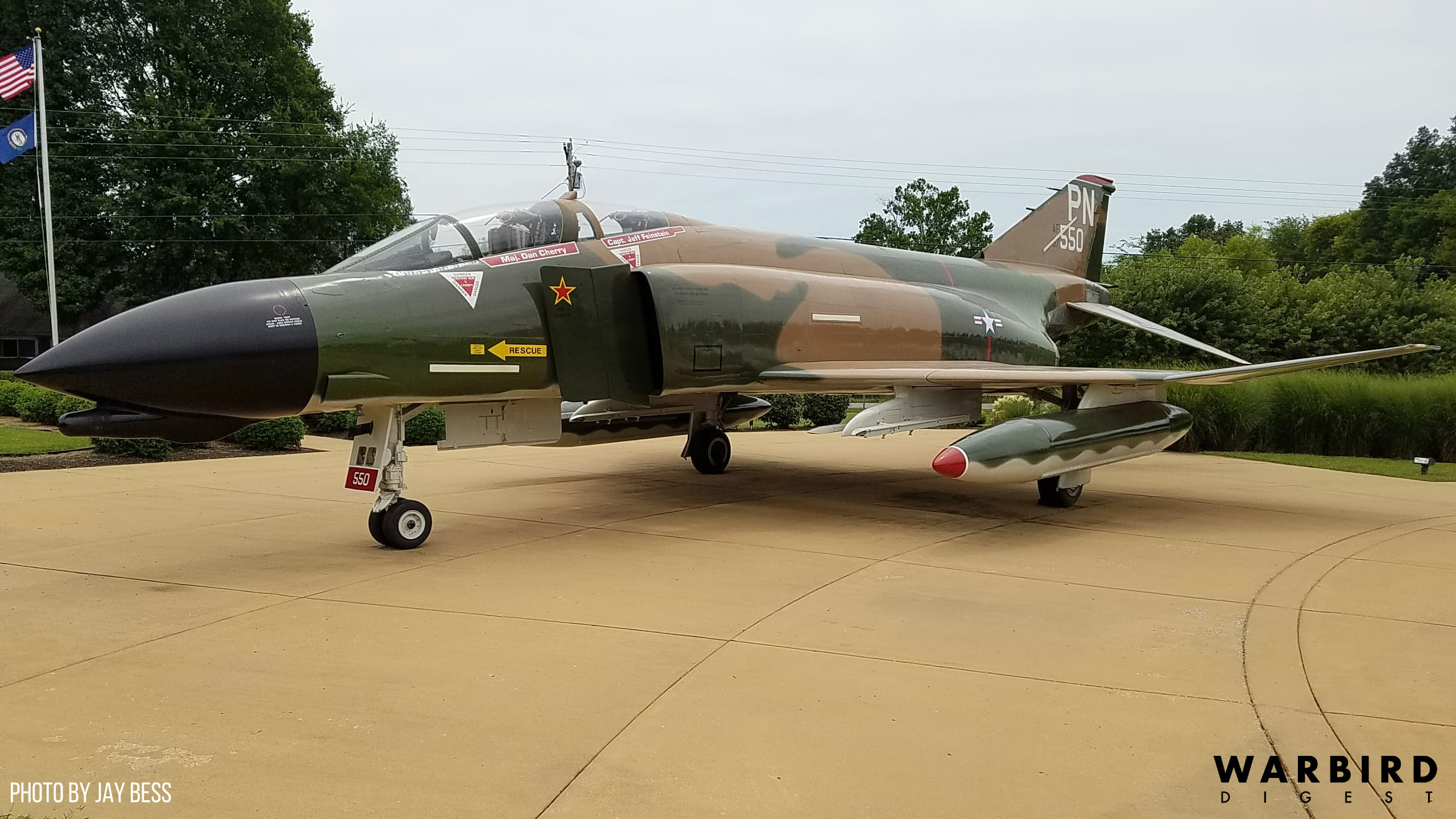 Aviation Heritage Park in Bowing Green KY F 4 Phantom