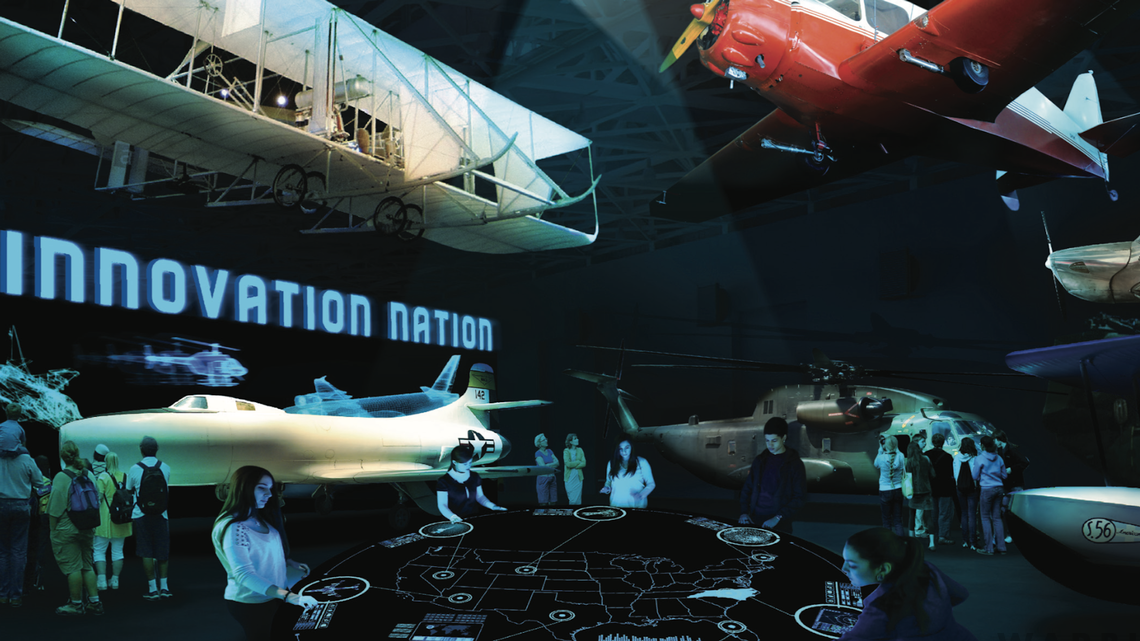 Aviation museum rendering 2