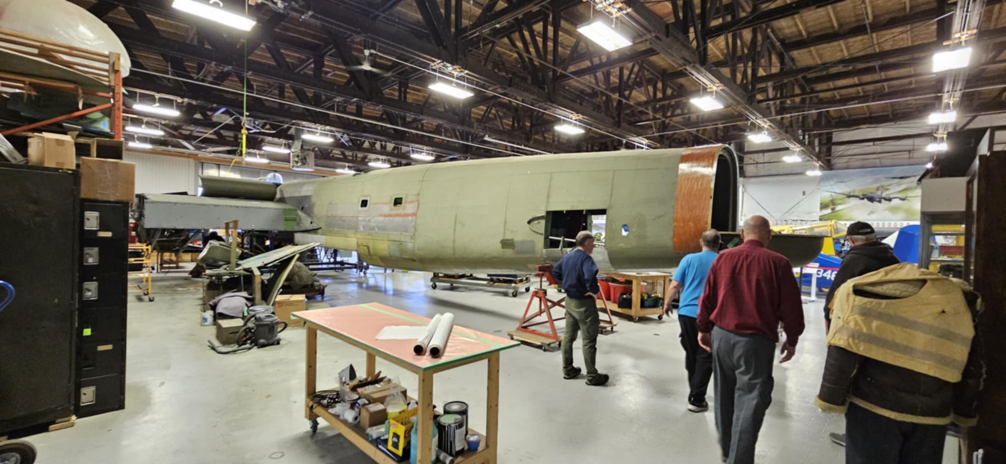 The Restoration of Avro Lancaster FM212 17 Avro Lancaster FM212