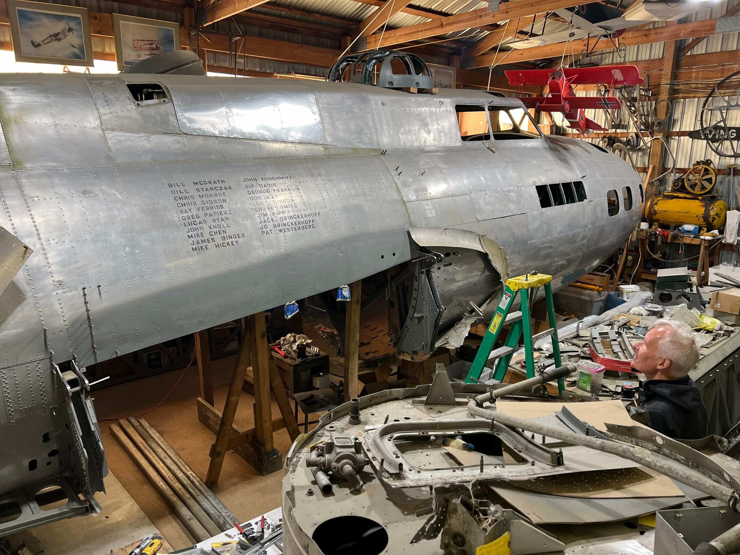 B-17E “Desert Rat” Restoration Update – November 2022