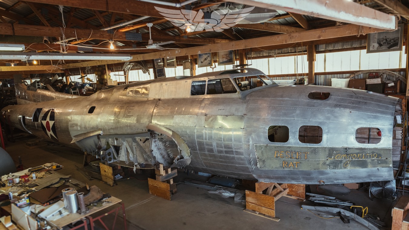 B 17E Flying Fortress Desert Rat Lucas Ryan o