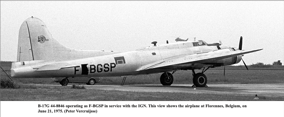 B 17G 44 8846 Forteresse Toujours Volante