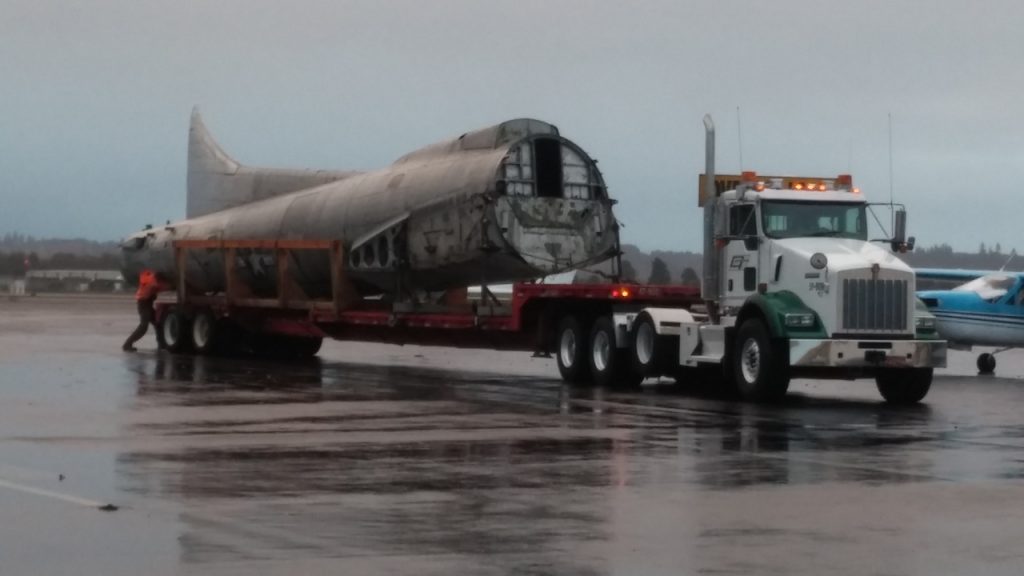 B 17G “Lacey Lady” Transported