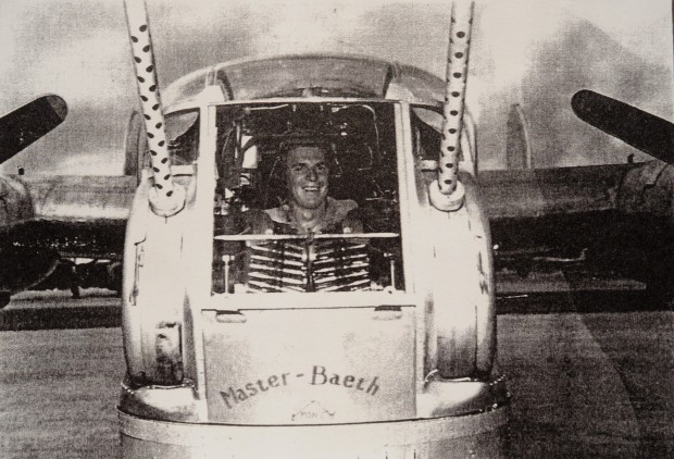 B 24 nose gunner