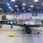 B 25 Completed at Kalitta Air Hangar Oscoda