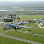 B 25s Over NMUSAF