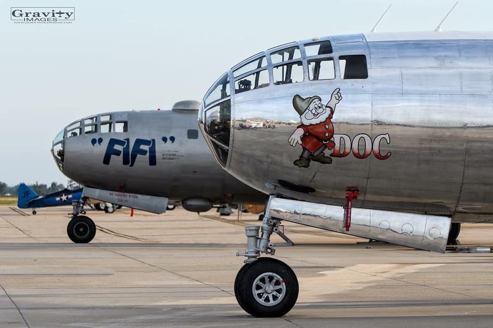 B 29 DOC and FIFI Photo via Gravity Images