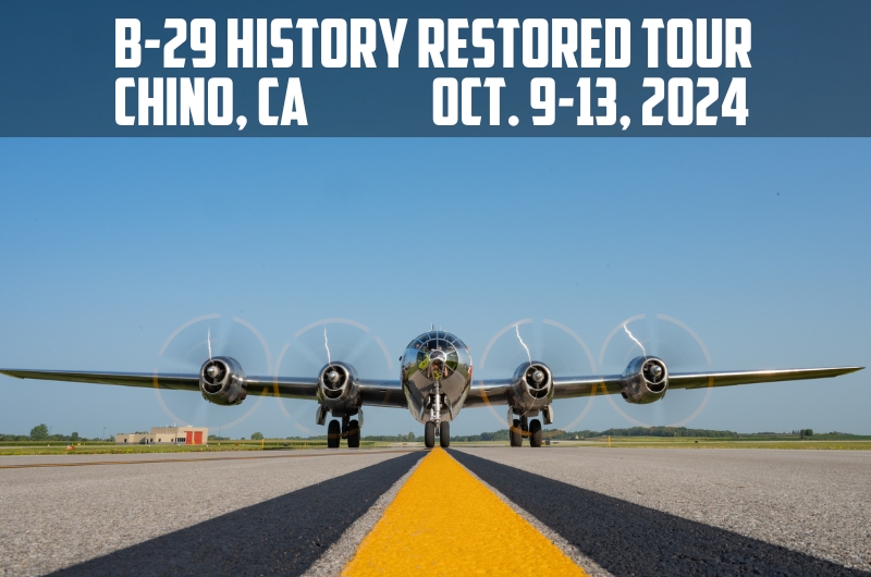 B 29 Doc History Restored Tour Returns to Yanks Air Museum in October