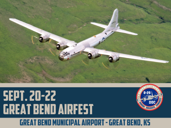 B 29 Doc adds Great Bend Airport Airfest to 2024 schedule