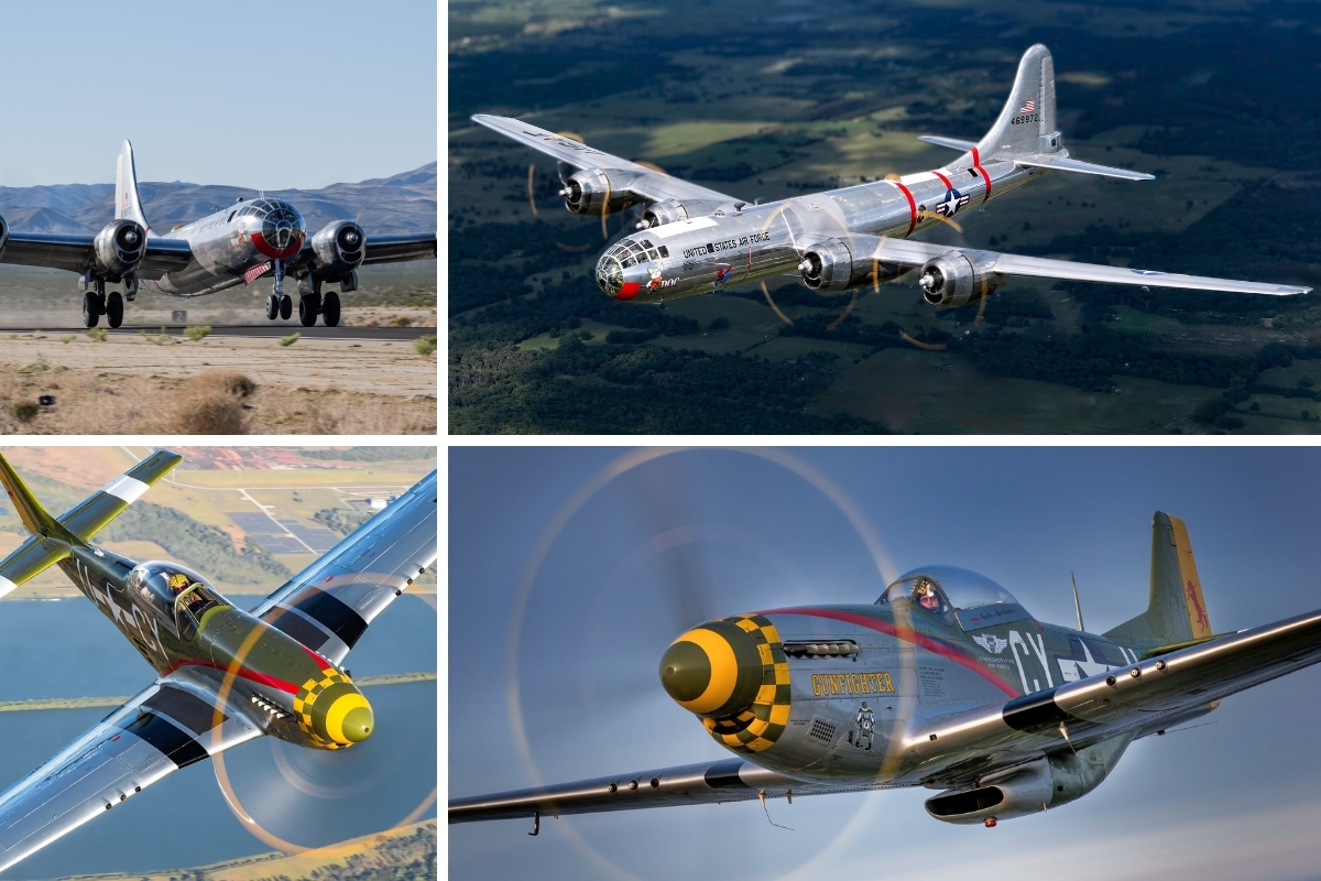 B-29 Doc and P-51 Gunfighter to Visit Allentown During Memorial 