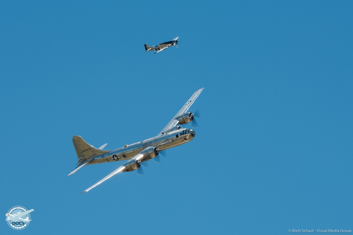 B 29 Doc and P 51 QuickSilver