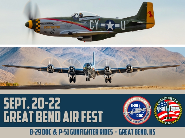 B 29 Doc and P 51 Gunfighter Join Forces