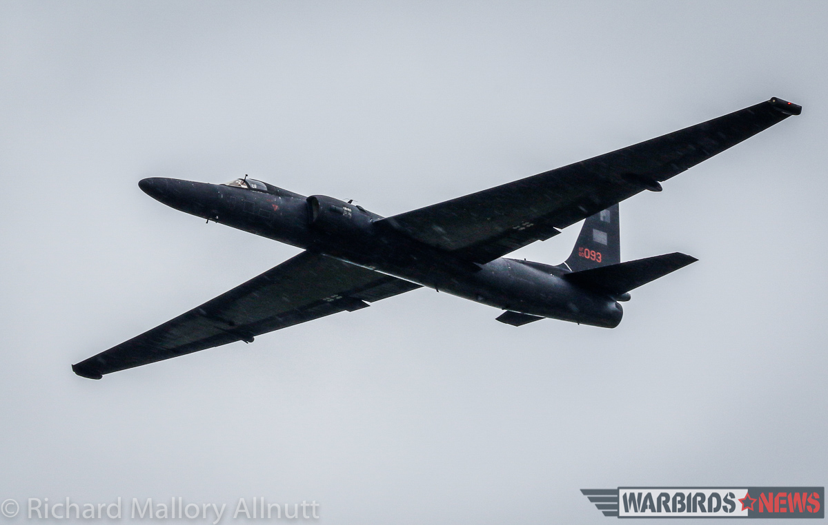 A U-2 Dragon Lady made a brief fly-by at AirVenture 2016. (photo by Richard Mallory Allnutt)