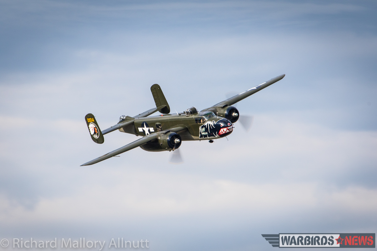 Texas Flying Legends' magnificent B-25J Mitchell. (photo by Richard Mallory Allnutt)