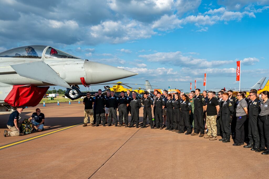 BBMF wreath 2