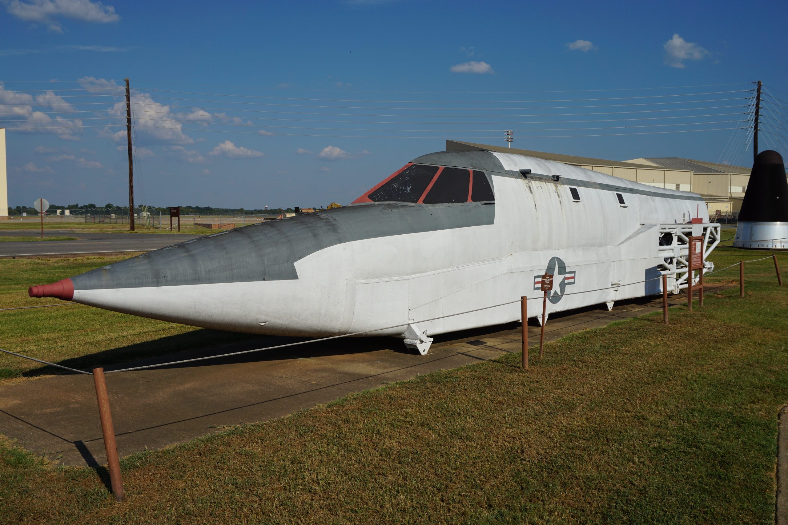 Hustlin’ Hustlers: The Surviving Examples of the Convair B-58 Hustler 94 Barksdale Global Power Museum September 2015 24 Convair B 58 Hustler rocket sled scaled