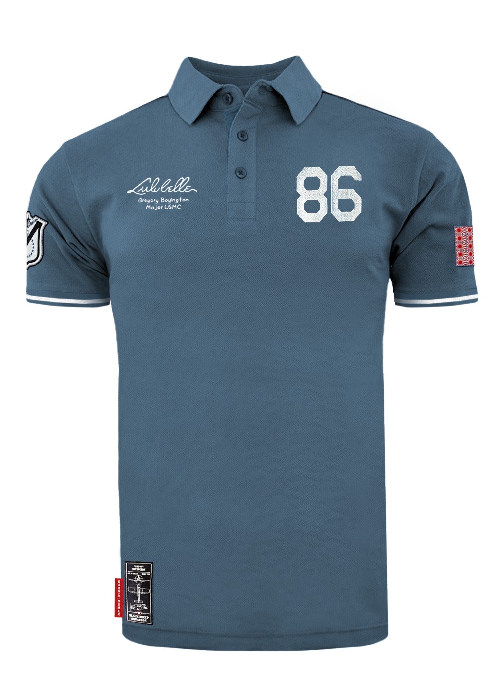 Barnstormer Honors Aviation Legend Pappy Boyington with Commemorative Polo Shirt