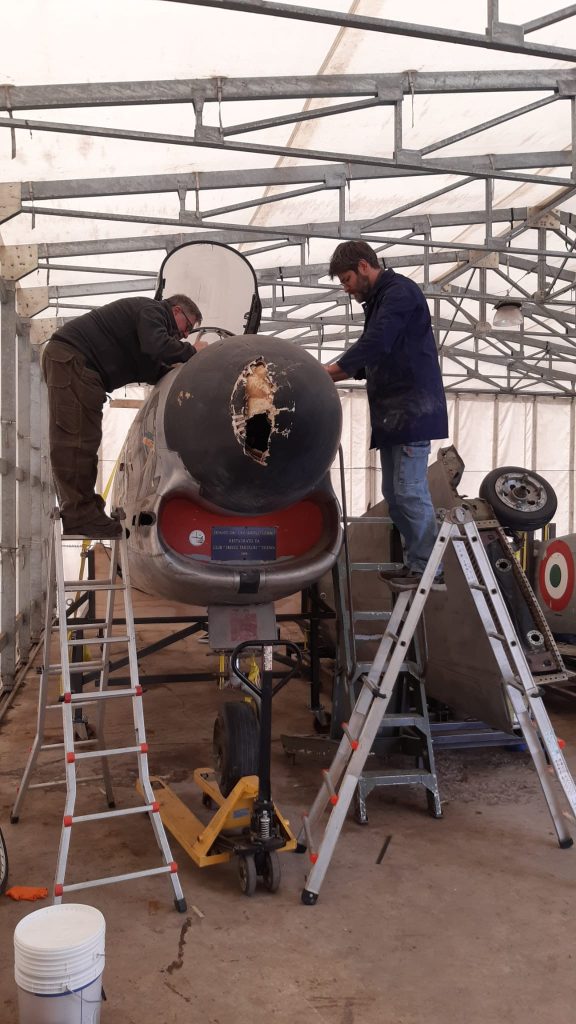 Base Tuono Expands Cold War Story with Arrival of Rare F-86K Sabre 17 Base Tuono F 86K 54 1288