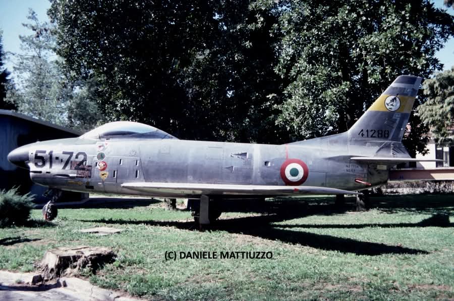 Base Tuono Expands Cold War Story with Arrival of Rare F-86K Sabre 15 Base Tuono F 86K 54 1288