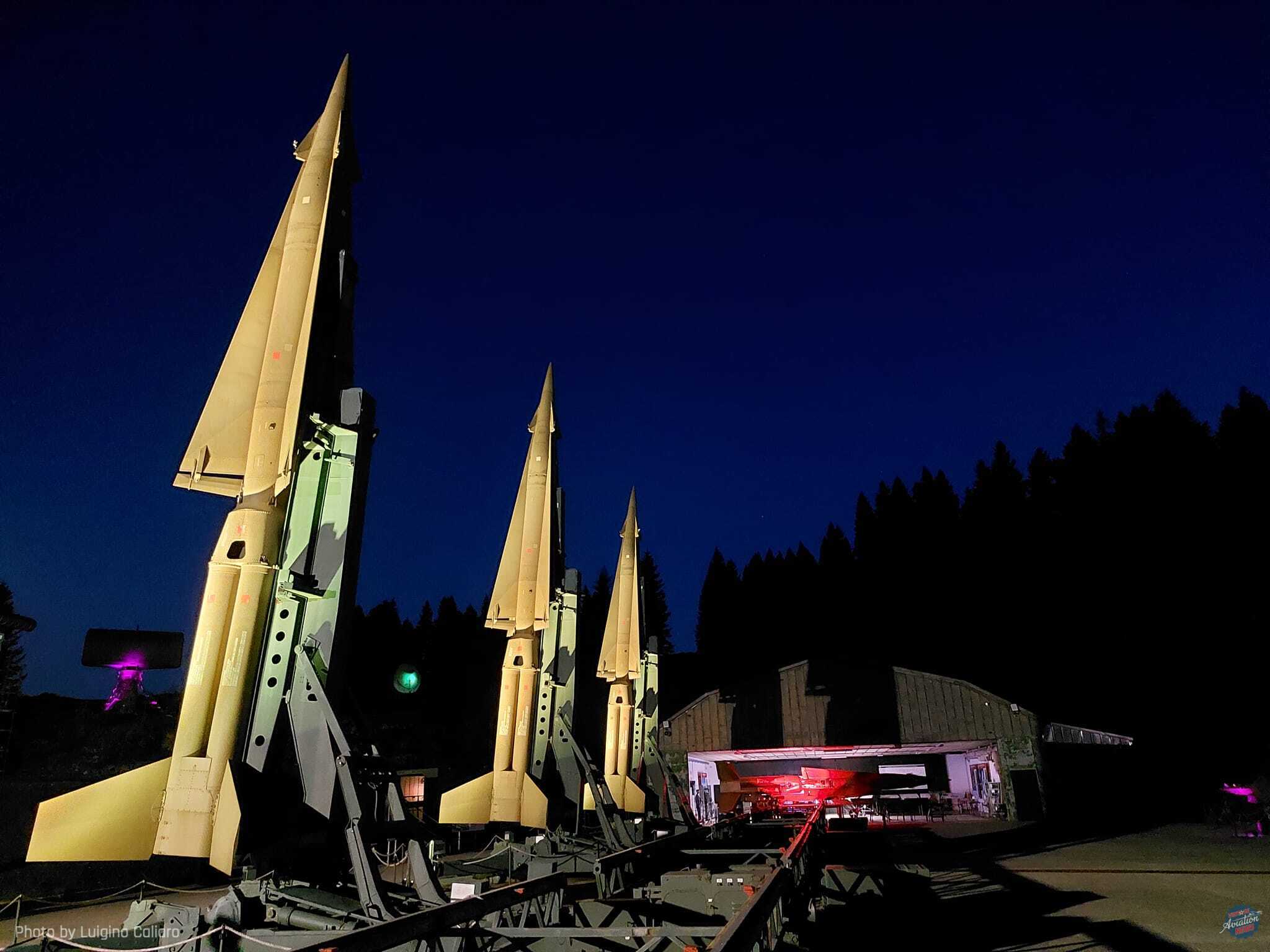 Base Tuono Nike Missile at night L.Caliaro 2