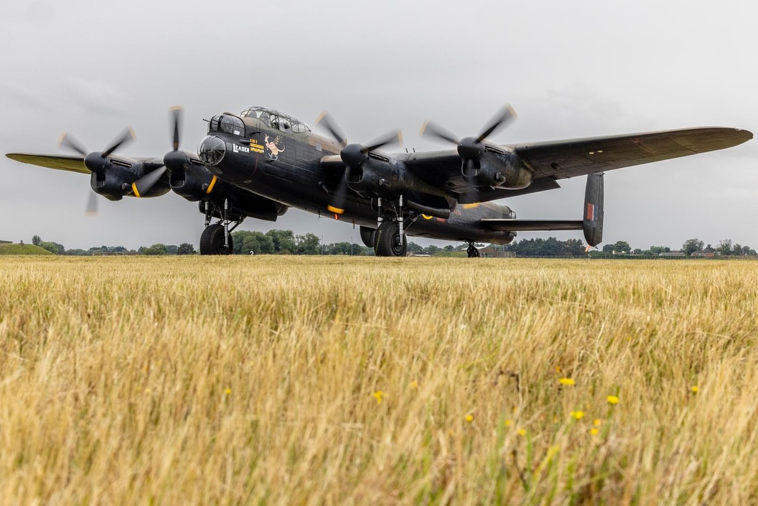 Battle of Britain Memorial Flight Lancaster Returns To The Skies