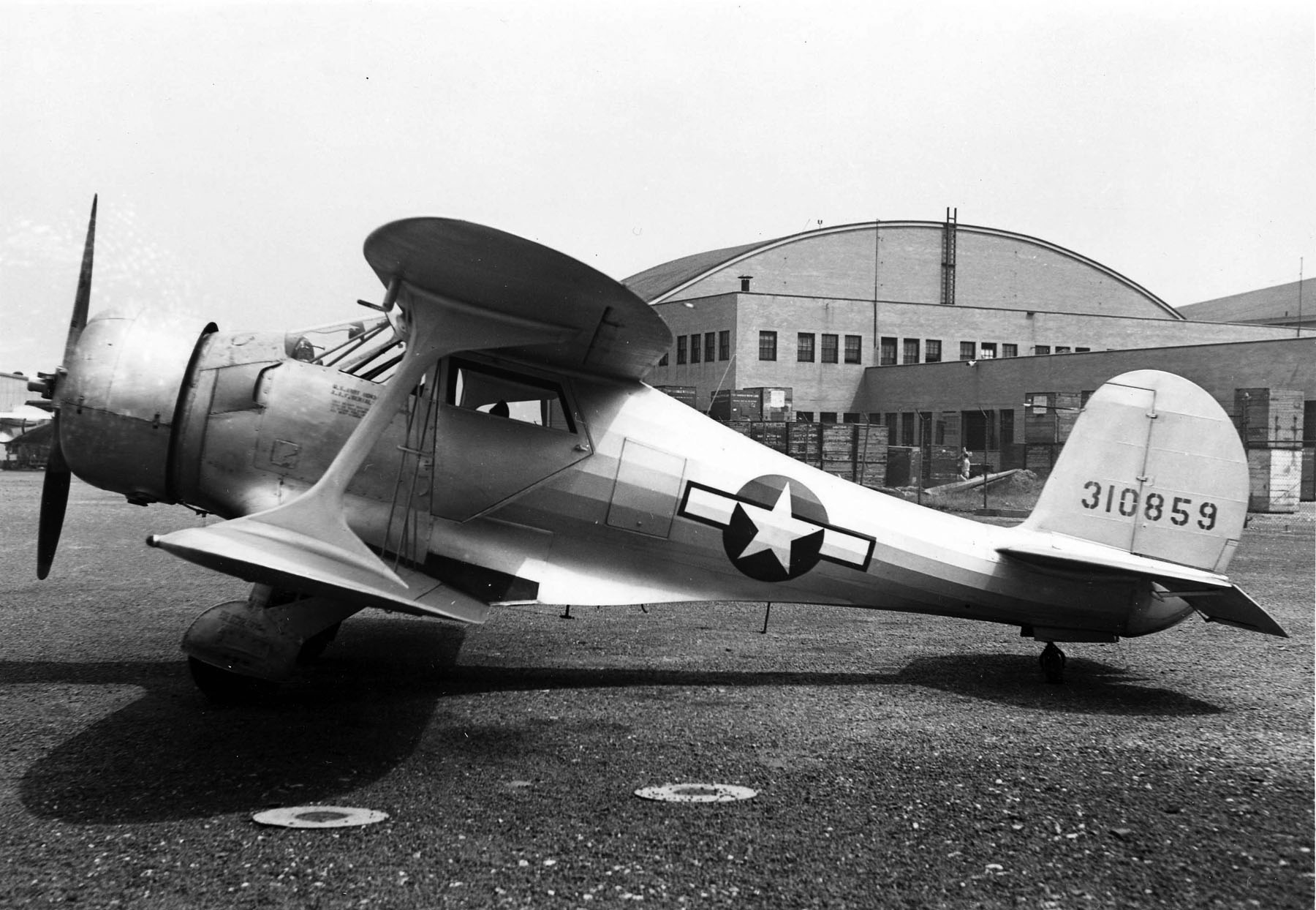 Beechcraft UC 43 43 10859 side view