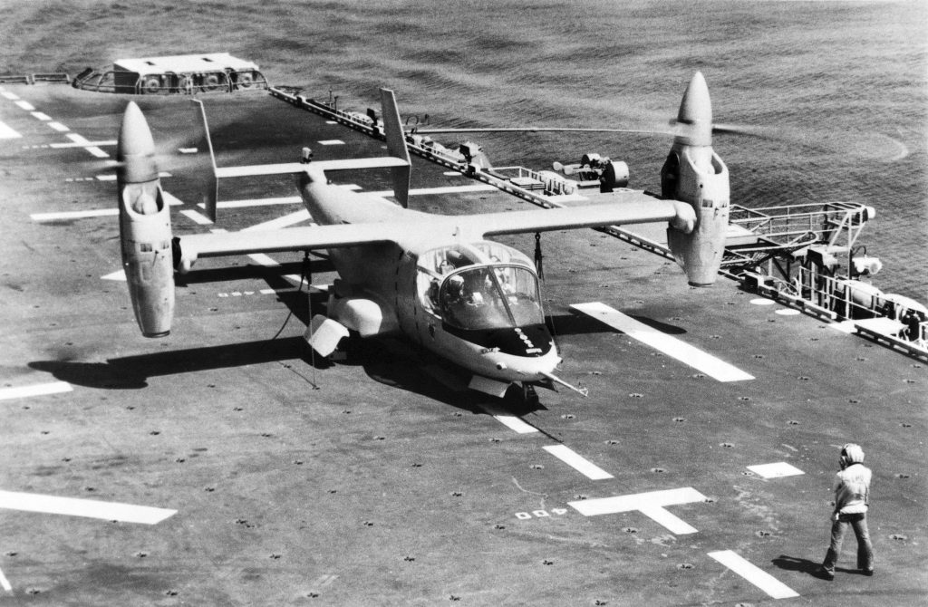 Flight Test Files: The Bell XV-15 Tiltrotor and NASA’s Quiet Revolution in Lift 18 Bell XV 15 during trials aboard USS Tripoli LPH 10 in 1983