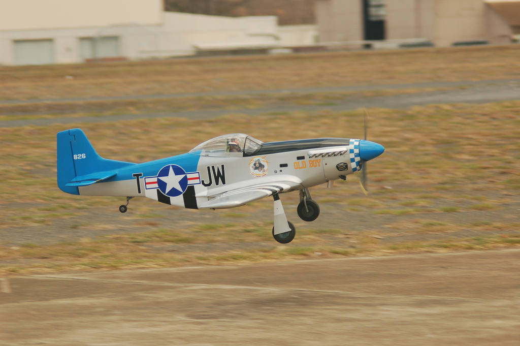 Biggest Little Airshow R C Models P 51 Old Boy