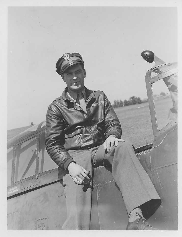 Don Blakeslee's War: How America's Fighting-est Fighter Pilot Shaped the Legendary Fourth Fighter Group 19 Blakeslee 10 P 47 seated